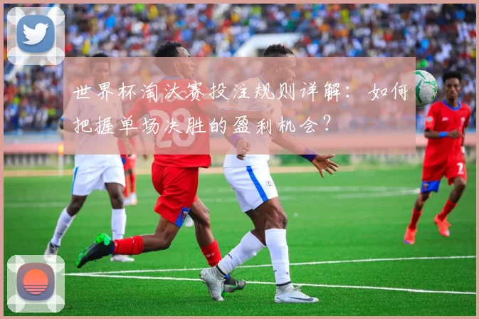 世界杯淘汰赛投注规则详解:如何把握单场决胜的盈利机会?