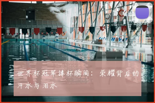世界杯冠军捧杯瞬间：荣耀背后的汗水与泪水