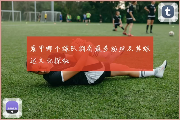 意甲哪个球队拥有最多粉丝及其球迷文化探秘