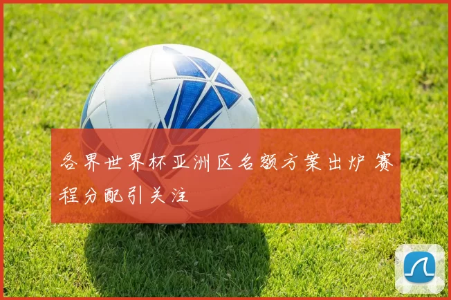 各界世界杯亚洲区名额方案出炉 赛程分配引关注