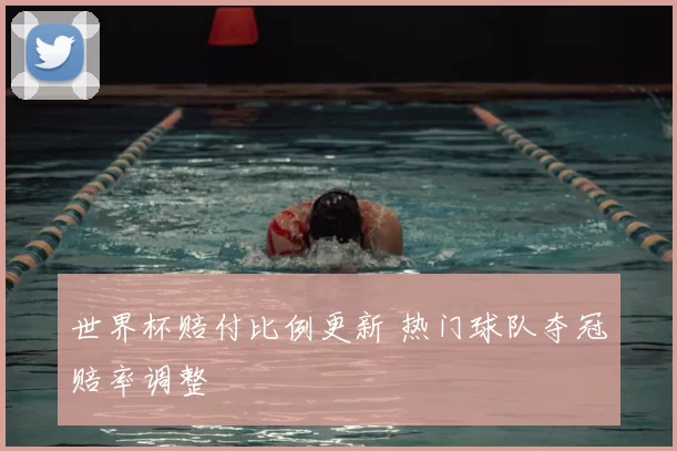 世界杯赔付比例更新 热门球队夺冠赔率调整
