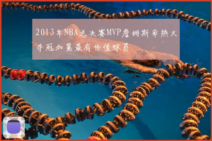 2013年NBA总决赛MVP詹姆斯率热火夺冠加冕最有价值球员